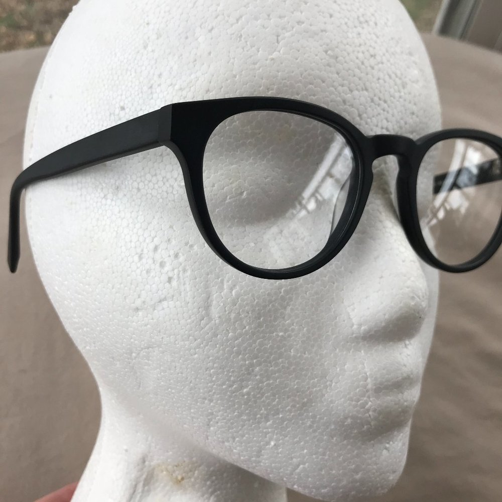 Warby Parker Percey 101 Jet Black Matte frames - Picture 3 of 8